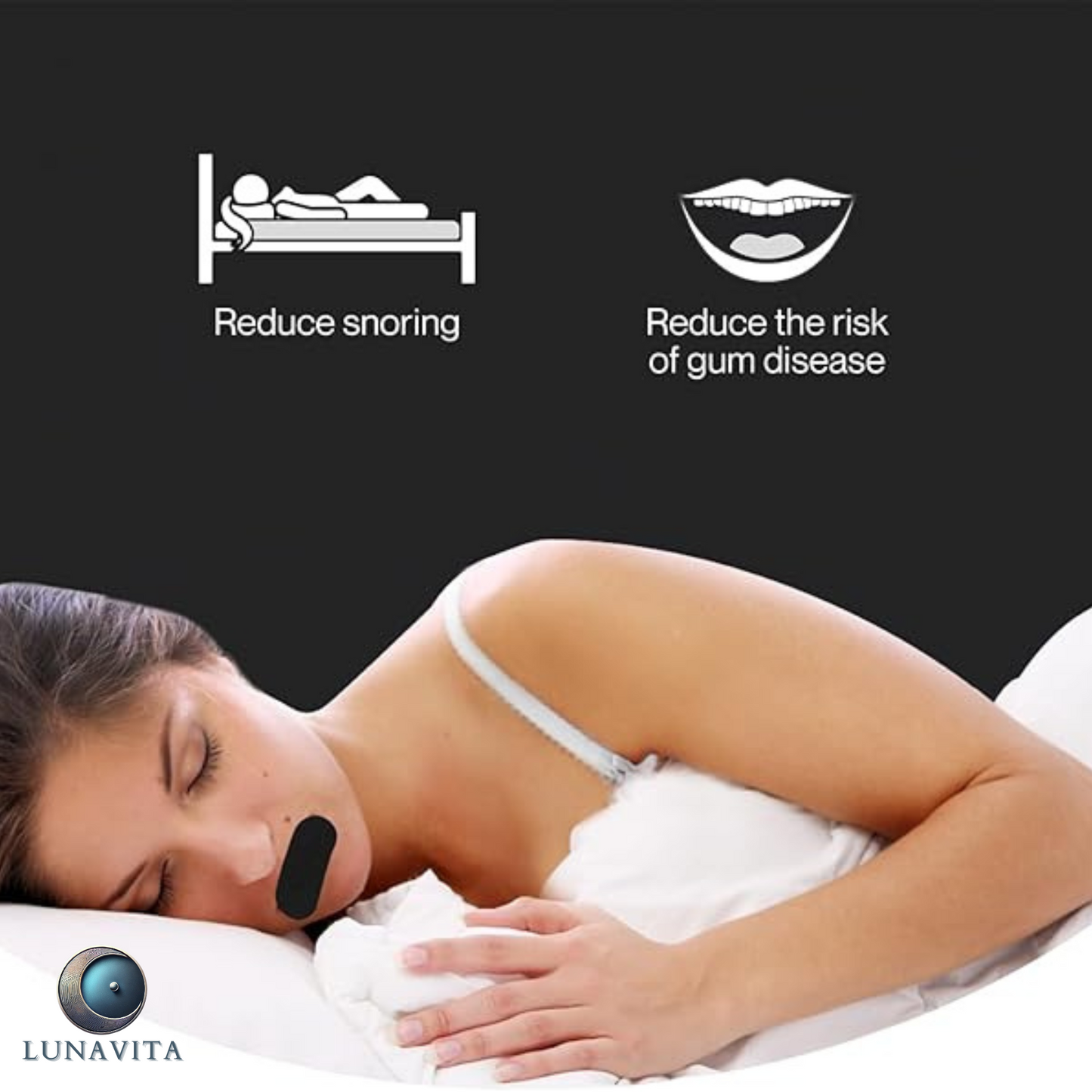 LunaVita SilentSeal – Anti-Snoring Mouth Tape