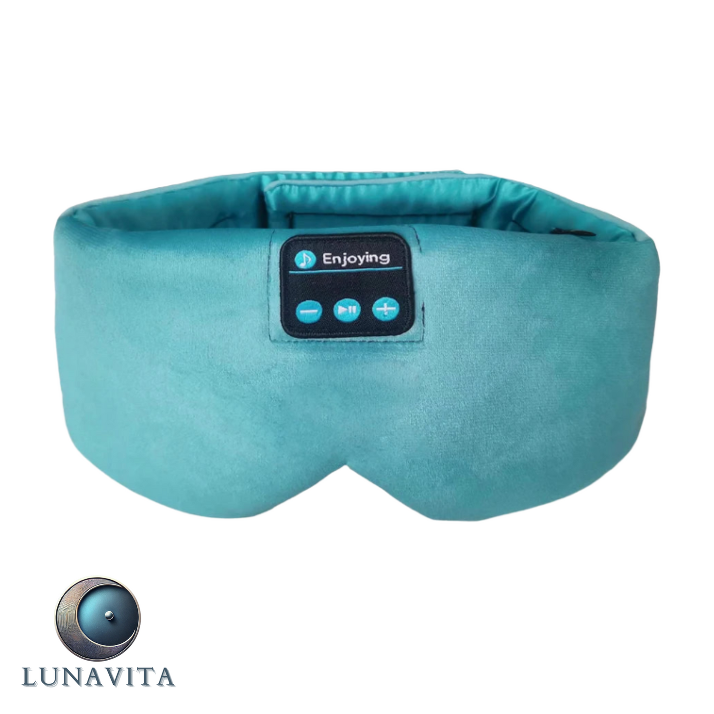 LunaVita SleepSound Mask – Bluetooth Eye Mask for Deep Relaxation